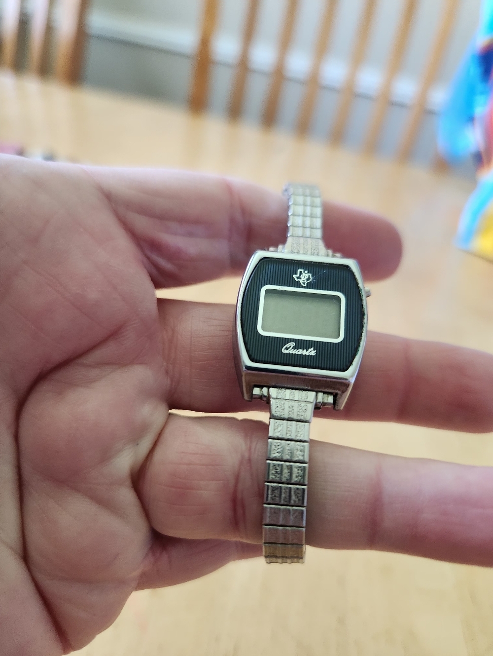 Texas Instruments Quartz Digital Wristwatch - Needs Battery